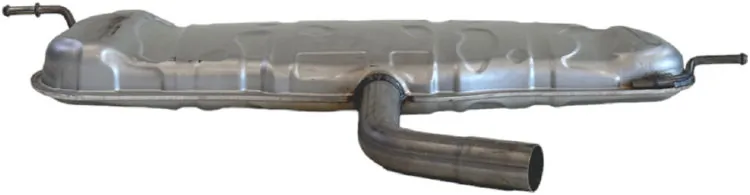 Silenciador, parte traseira para Volkswagen Touran I 1T1, 1T2