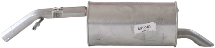 Silenciador, parte traseira para Peugeot 208 I CA, CC