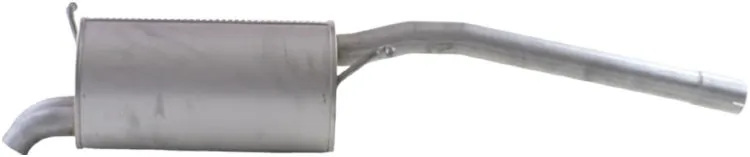 233089 Bosal Silenciador, parte traseira