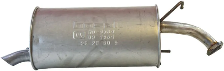 Silenciador, parte traseira Bosal 141219 preço, a partir de 92,84 USD