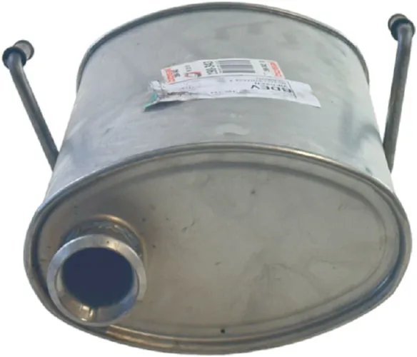 Silenciador, parte traseira para Peugeot 406  8B