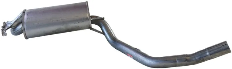 Silenciador, parte traseira Mercedes C 190 W201