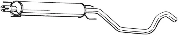 Compre BS285423 Bosal Silenciador, parte central