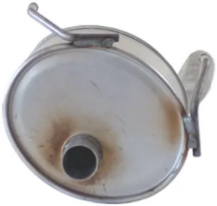  Silenciador, parte traseira Fiat 500 hatchback (312) (2007 - 2026) 