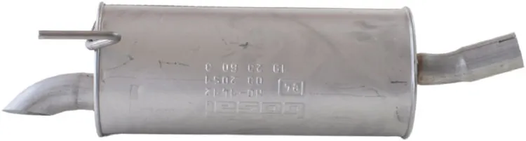 Silenciador, parte traseira Opel Astra H L35
