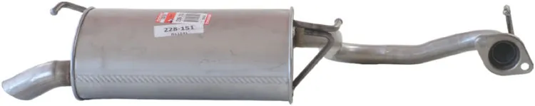Silenciador, parte traseira Bosal 228151 preço, a partir de 101,35 USD