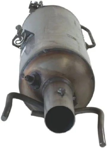  Filtro de partículas do sistema dos gases de escape Opel Vectra C sedan (2002 - 2008) C