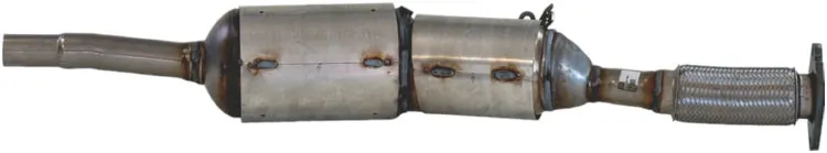  Filtro de partículas do sistema dos gases de escape Renault Clio III hatchback (BR01, CR01) (2005 - 2014) III