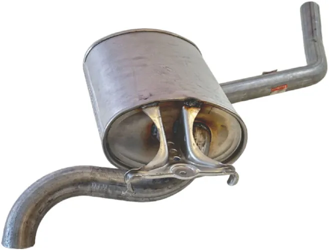  Silenciador, parte traseira Mercedes C 190 sedan (W201) (1982 - 1993) 190