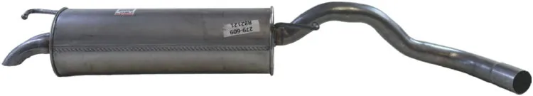  Silenciador, parte traseira Volkswagen Golf IV hatchback (1J1) (1997 - 2008) IV