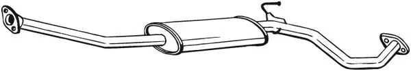 BS284083 Bosal Silenciador, parte central