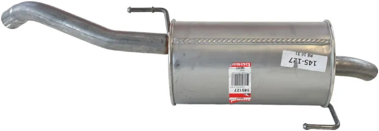 BS145127 Bosal Silenciador, parte traseira