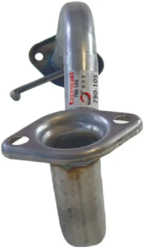790105 Bosal Tubo de admissão dianteiro (calças) do silenciador