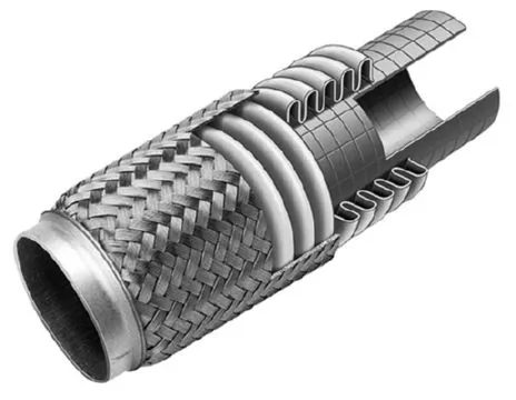 Ondulação do silenciador para Audi A4 B7 8EC