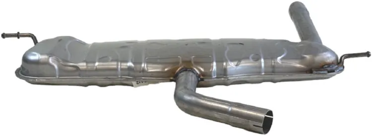 227031 Bosal Silenciador, parte traseira