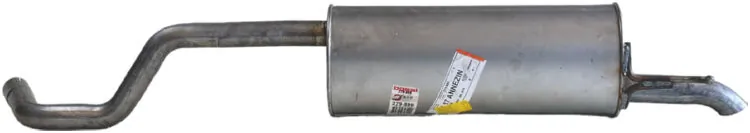 Silenciador, parte traseira para Skoda Rapid NH3, NK3, NK6