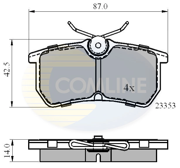  para Ford Fiesta V (JH, JD)