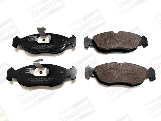 Sapatas do freio dianteiras de disco Brembo DP61020