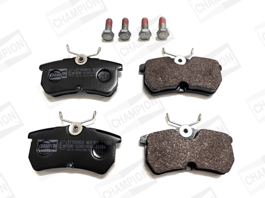 Sapatas do freio traseiras de disco para Ford Fiesta Mk5 JH, JD