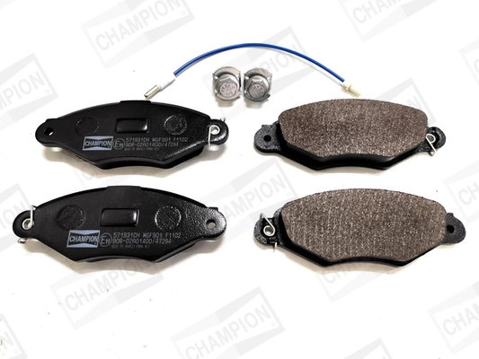 Sapatas do freio dianteiras de disco 4106000QAG Nissan/Infiniti