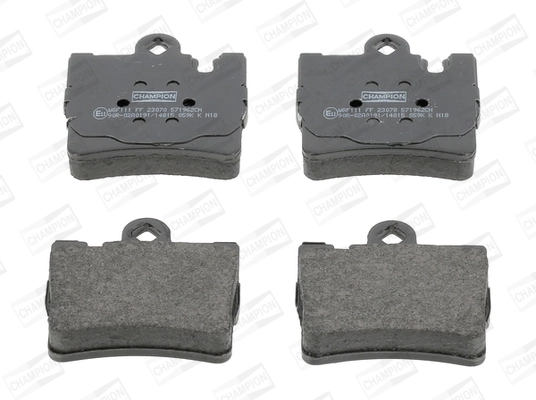 Sapatas do freio traseiras de disco MKD848 Friction Master