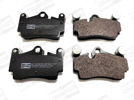 Sapatas do freio traseiras de disco Peugeot/Citroen 1639380580