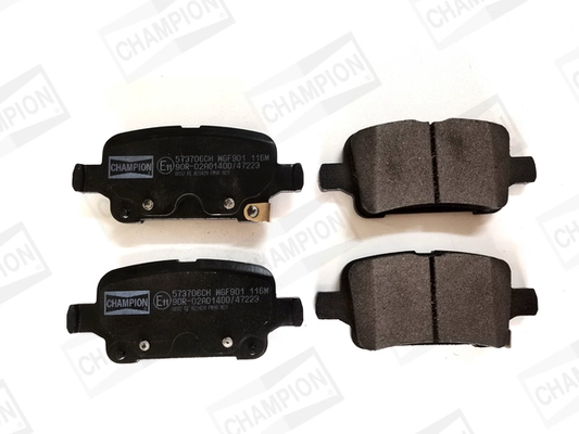Sapatas do freio traseiras de disco MBF015299 Mando