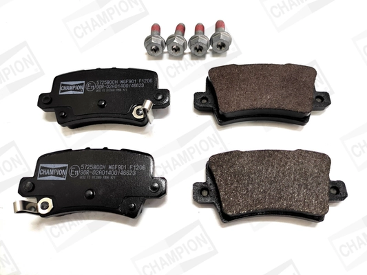 Sapatas do freio traseiras de disco Honda Civic VIII TYPE R FN