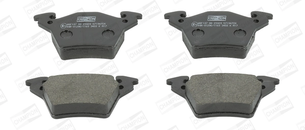 Compre Sapatas do freio traseiras de disco Mercedes Vito 1