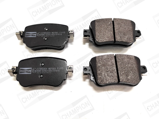 Sapatas do freio traseiras de disco Volkswagen Caddy IV SAA, SAH