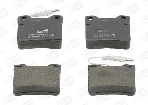 Sapatas do freio traseiras de disco DP61039 Brembo