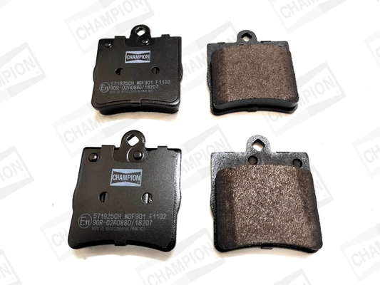  Sapatas do freio traseiras de disco Mercedes E sedan (W210) (1995 - 2002) 