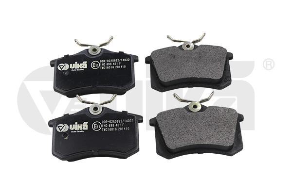  Sapatas do freio traseiras de disco Volkswagen Jetta II sedan (19E, 1G2, 165, 167) (1983 - 1992) II