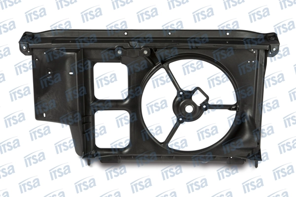  Suporte do radiador montado (painel de montagem de fixação das luzes) Peugeot 206 conversível (2D) (2000 - 2007) 