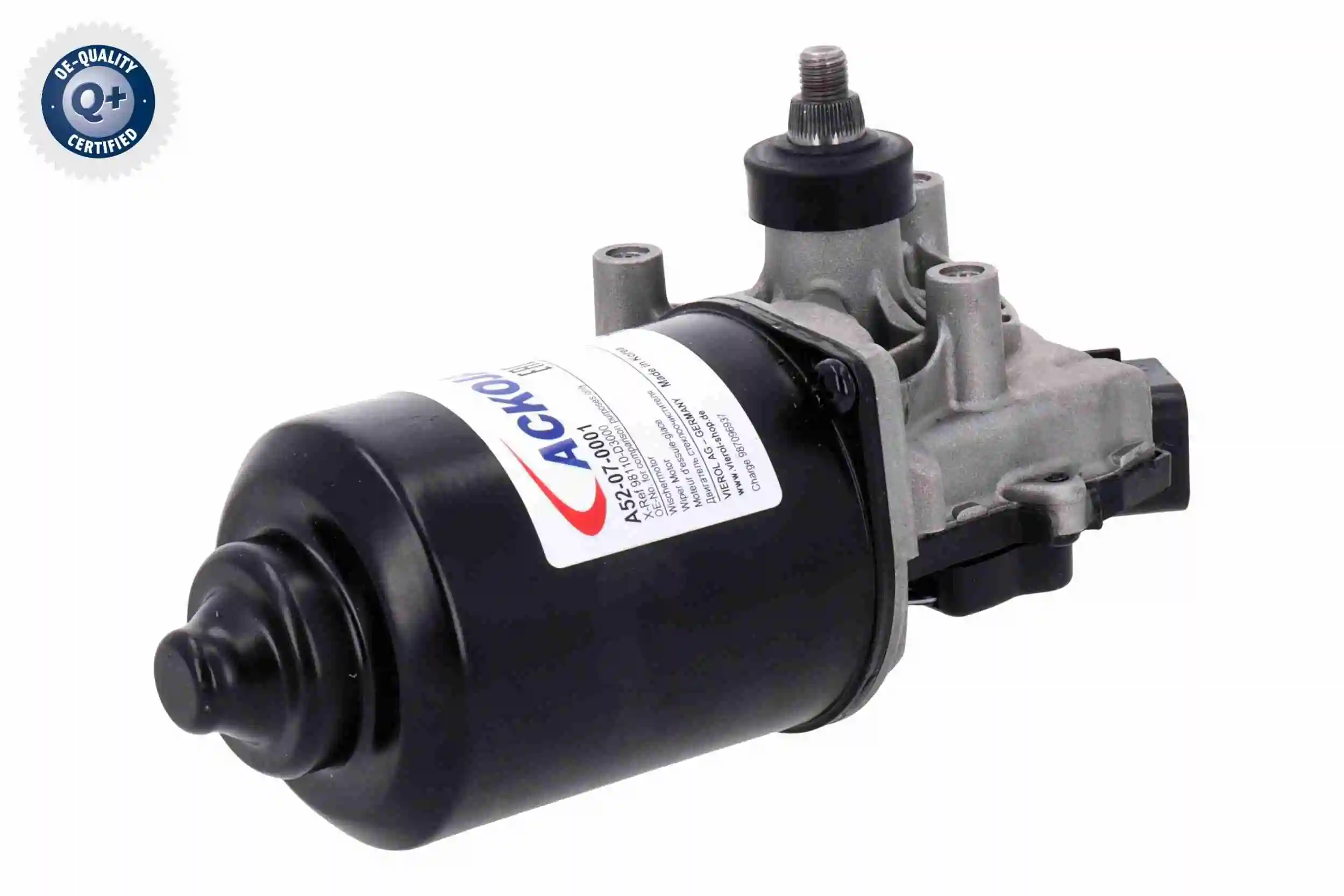 Motor de limpador pára-brisas do pára-brisas para Hyundai Tucson III TL