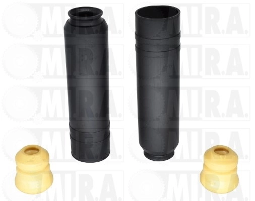 Pára-choque (grade de proteção) de amortecedor traseiro + bota de proteção para Opel Zafira P12