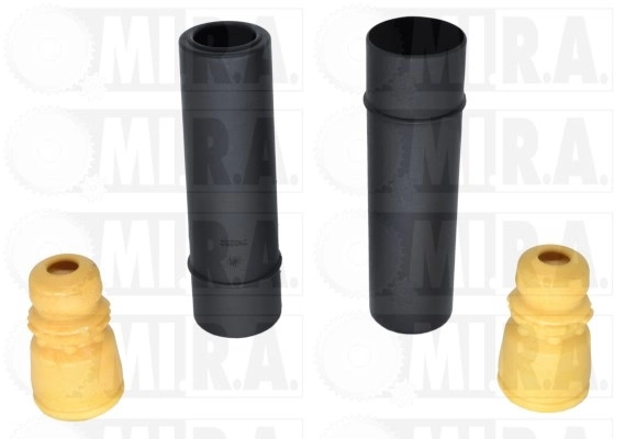 Pára-choque (grade de proteção) de amortecedor traseiro + bota de proteção para KIA Picanto TA