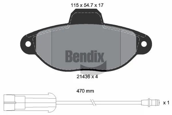 BPD1020 Jurid/Bendix