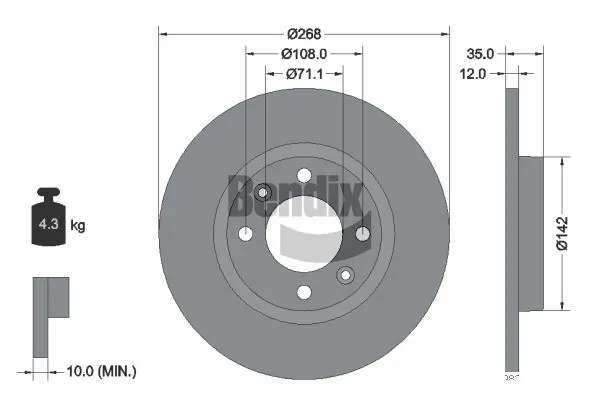 BDS2255 Jurid/Bendix