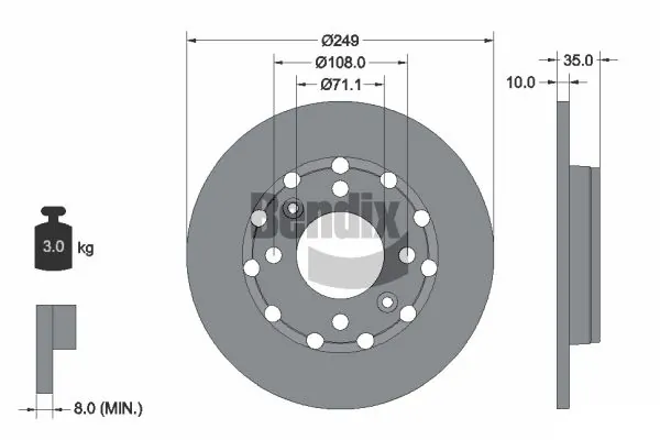 BDS2254 Jurid/Bendix