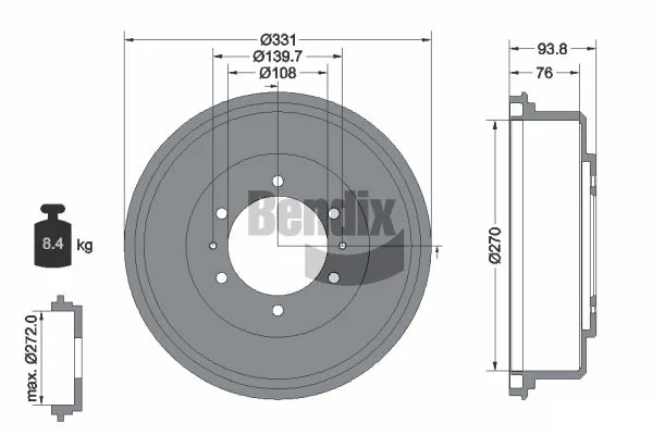 BDM1121 Jurid/Bendix