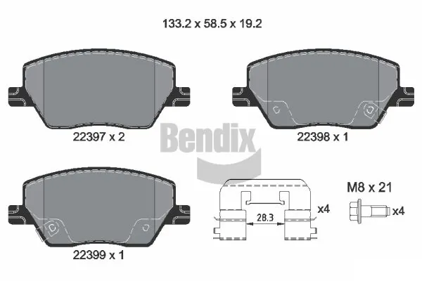 BPD1256 Jurid/Bendix