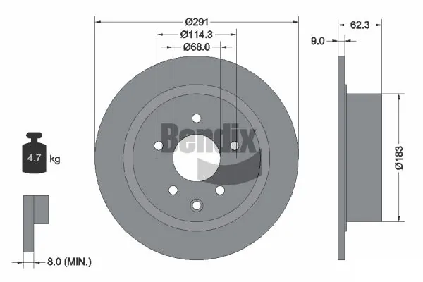 BDS1195 Jurid/Bendix