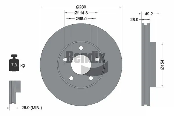 BDS1237 Jurid/Bendix