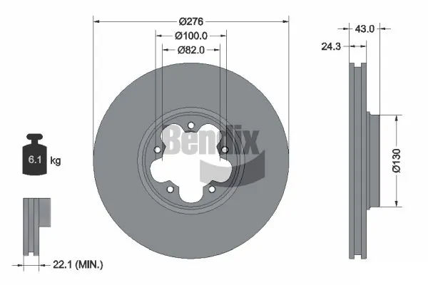BDS1336 Jurid/Bendix