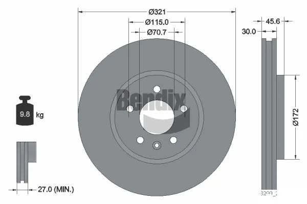 BDS1299HC Jurid/Bendix