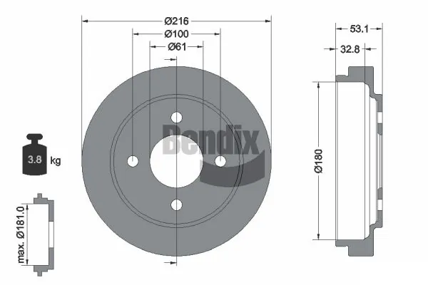 BDM1061 Jurid/Bendix