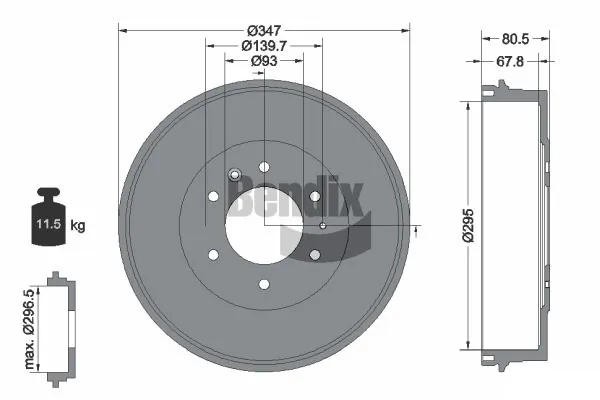 BDM1099 Jurid/Bendix