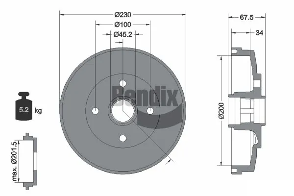 BDM1105 Jurid/Bendix