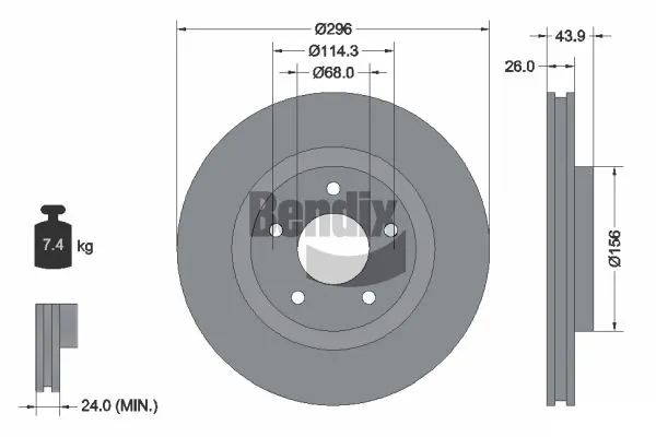 BDS1028HC Jurid/Bendix